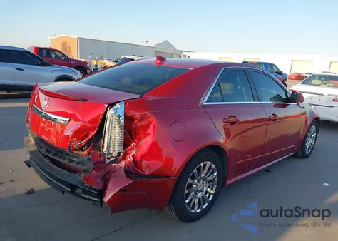 2012 Cadillac Cts Luxury из США, поврежденный, VIN 1G6DE5E51C0141400